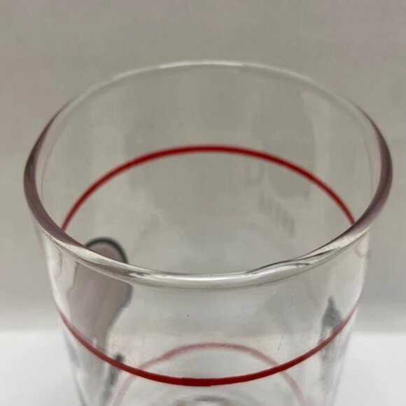 Vintage 49ers NFL x Mobil Oil Promo Drink Glass 16 oz San Francisco 1980's Cup - Picture 4 of 7